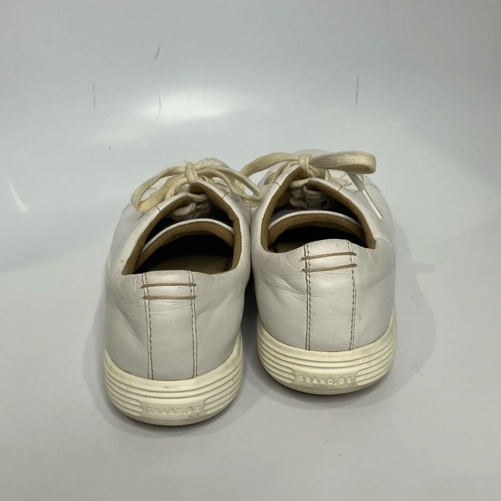 Cole Haan grand crosscourt‎ ll leather sneakers white size 8.5